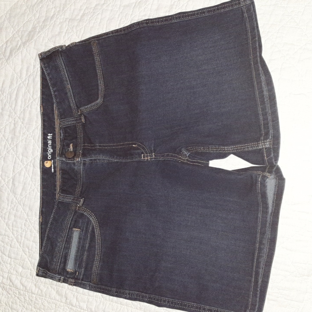 Womens Carhartt Denim Shorts